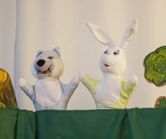 Интерактивный кукольный спектакль «Сказка про Храброго зайца»