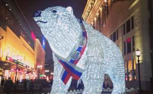 У Драмтеатра появится огромный светящийся медведь