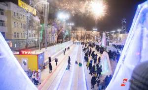​Ледовый городок Екатеринбурга готов принимать гостей