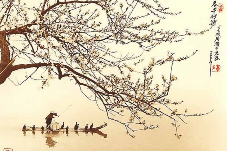 «Сквозь ветви сакуры»: Музей ИЗО открыл выставку японского искусства