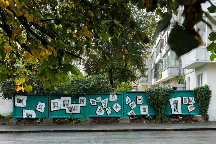 В Екатеринбурге появился новый арт-объект «Выставка фактур»