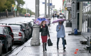 В Екатеринбурге начало недели будет дождливым