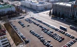 ​В Екатеринбурге последний раз перекроют парковку на Площади 1905 года из-за ярмарки