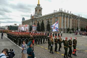 Днем в Екатеринбурге пройдет генеральная репетиция парада Победы