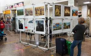 ​На вокзале Екатеринбурга открылась выставка «железнодорожных» картин