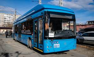 ​По улицам Екатеринбурга начал курсировать троллейбус XXI века