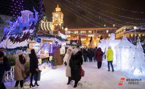 ​Ледовый городок в Екатеринбурге начнут строить в ноябре