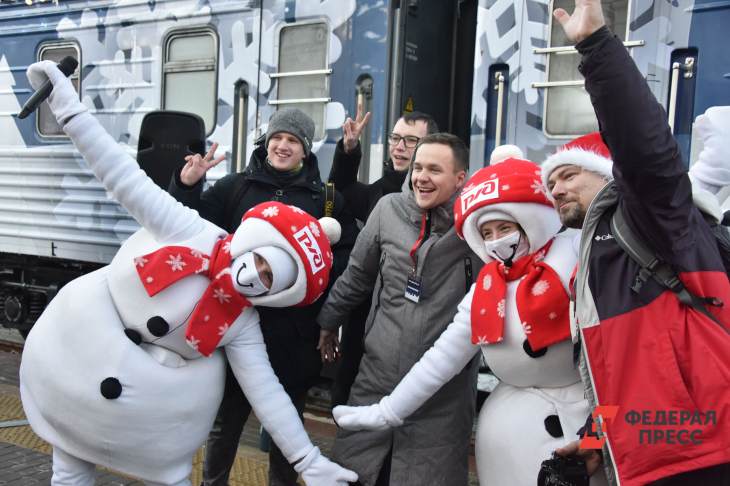 ​Поезд Деда Мороза остановится в Екатеринбурге 1 декабря