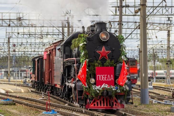 В ​Екатеринбург приедет ретропоезд «Эшелоны Победы»