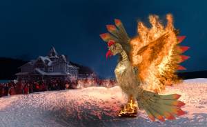 ​10-метровую Жар-птицу сожгут на Масленицу в Парке Сказов