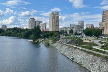 ​В Екатеринбурге рассказали о благоустройстве новой набережной
