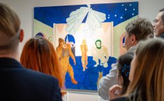Космические коты и «висюльки, бахрома, бархат»: в Екатеринбурге открыли выставку современного искусства