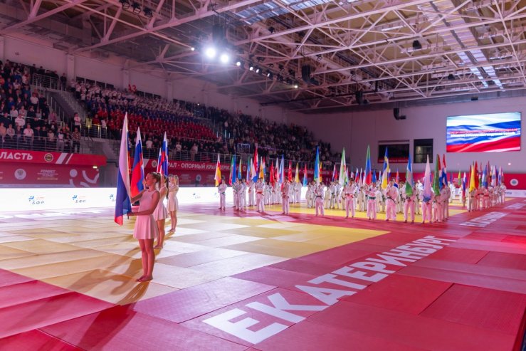 ​В Екатеринбурге стартовал Чемпионат России по дзюдо