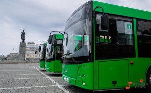​Новые автобусы начали курсировать по улицам Екатеринбурга