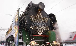 ​Поезд Деда Мороза прибудет в Екатеринбурге 12 декабря