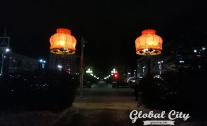 Оранжевые абажуры вернулись в Екатеринбург накануне Нового года