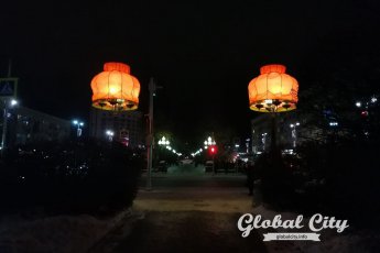 ​Оранжевые абажуры вернулись в Екатеринбург накануне Нового года