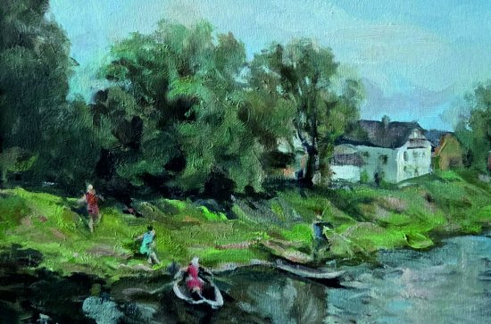 Там, где сосна с рекою говорит. Леонард Гусев и Юрий Ужегов