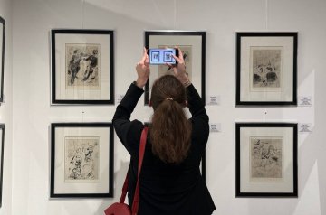 ​В Екатеринбурге открыли выставку с графическими работами Марка Шагала