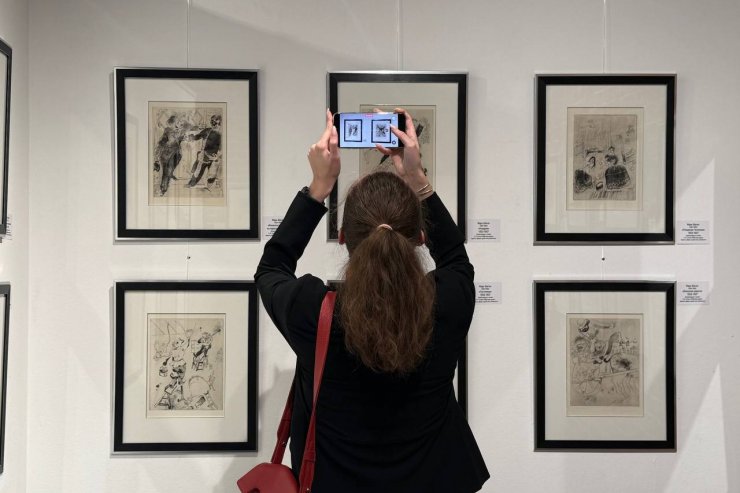 ​В Екатеринбурге открыли выставку с графическими работами Марка Шагала