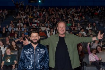 В Екатеринбурге показали кино с атмосферой Болливуда: Михаил Галустян и Марюс Вайсберг рассказали о новом фильме