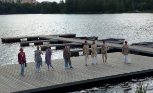 ​На пирсе в Екатеринбурге прошел модный показ от уральских дизайнеров