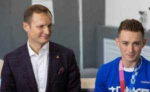 Олимпийский чемпион Давид Белявский и екатеринбургский застройщик обсудили идею открытия Областной Академии спортивной гимнастики