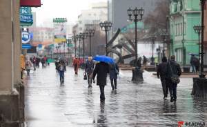 В конце недели в Екатеринбурге выпадут мокрый снег с дождем