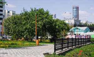 Исторический сквер благоустроят к 300-летию Екатеринбурга