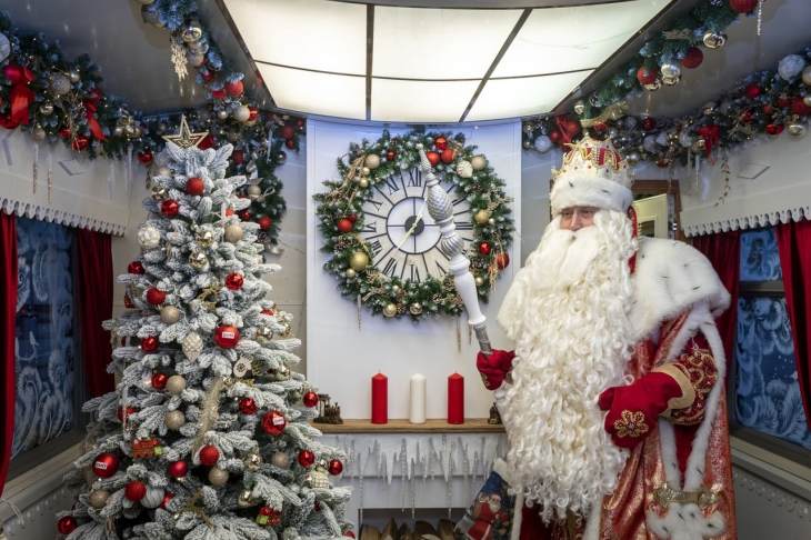 Поезд Деда Мороза прибудет в Екатеринбург 1 декабря