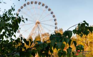 В летнем парке на Уралмаше запустили колесо обозрения