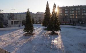 На катке в центре города можно будет встретить Новый год